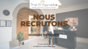 Rejoignez notre équipe d’experts du bien-être chez Thai-N-Ayurveda !